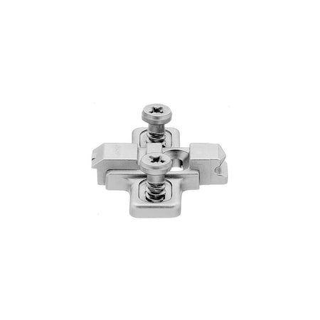 Blum 0mm Mounted Euro Screw Wing Baseplate for Cliptop Hinges 175L8100